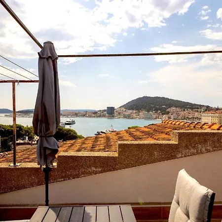 شقة Olavia Rooftop Terrace & Seaview سبليت